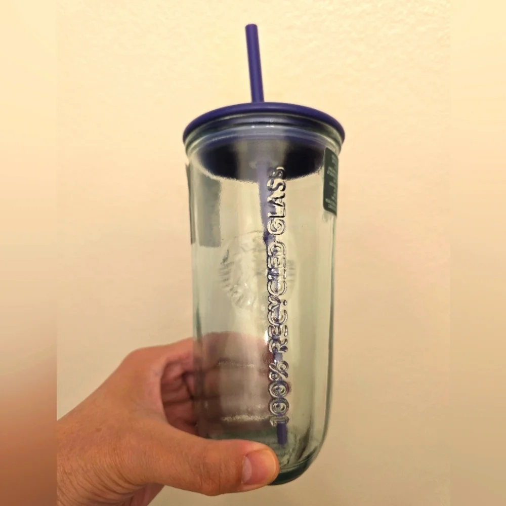 NWT Starbucks 2025 Halloween LATAM Release Recycled Glass 16 Oz